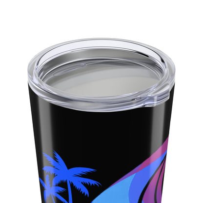 Hawaii Island Style Wave Tumbler 20oz Cool Insulated Drink Cup Great for Beach Pool Work or Travel - O'ahu Surf Company