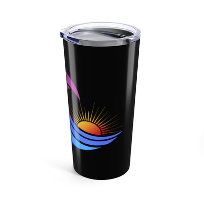 Hawaii Island Style Wave Tumbler 20oz Cool Insulated Drink Cup Great for Beach Pool Work or Travel - O'ahu Surf Company