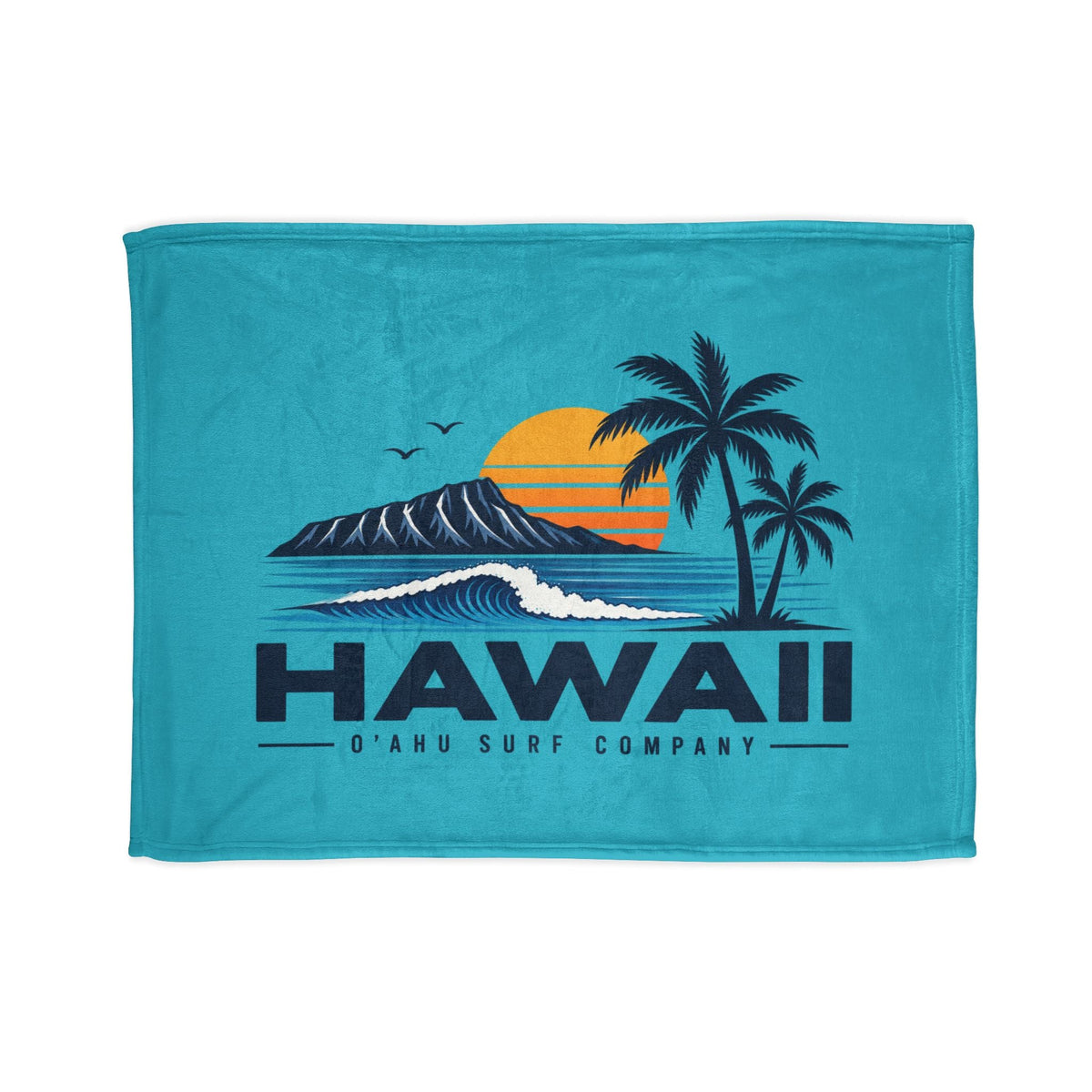 Hawaii Sunset Throw Blanket - O'ahu Surf Company