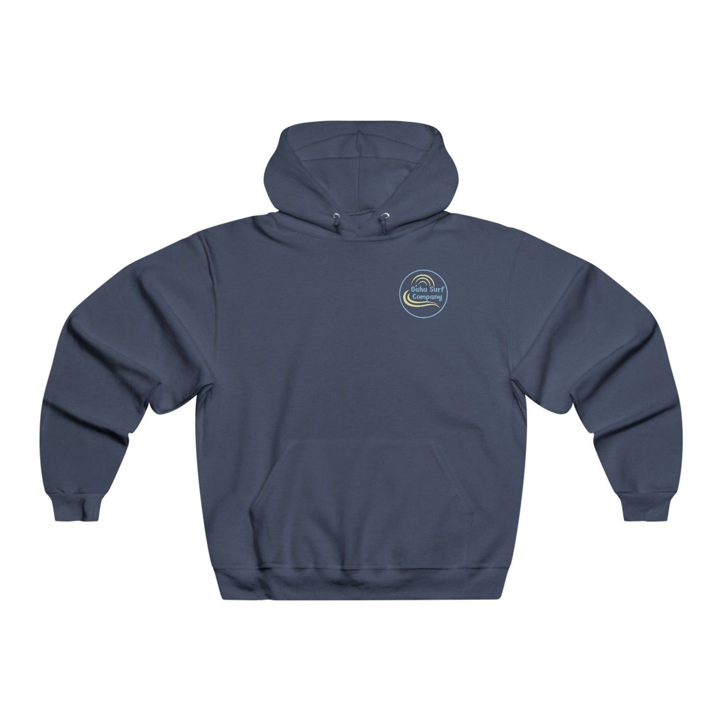 Hawaii Surf Hoodie – Hawaiian Surf Sweatshirt with Island Style Wave and Sea Turtle Design - O'ahu Surf Company