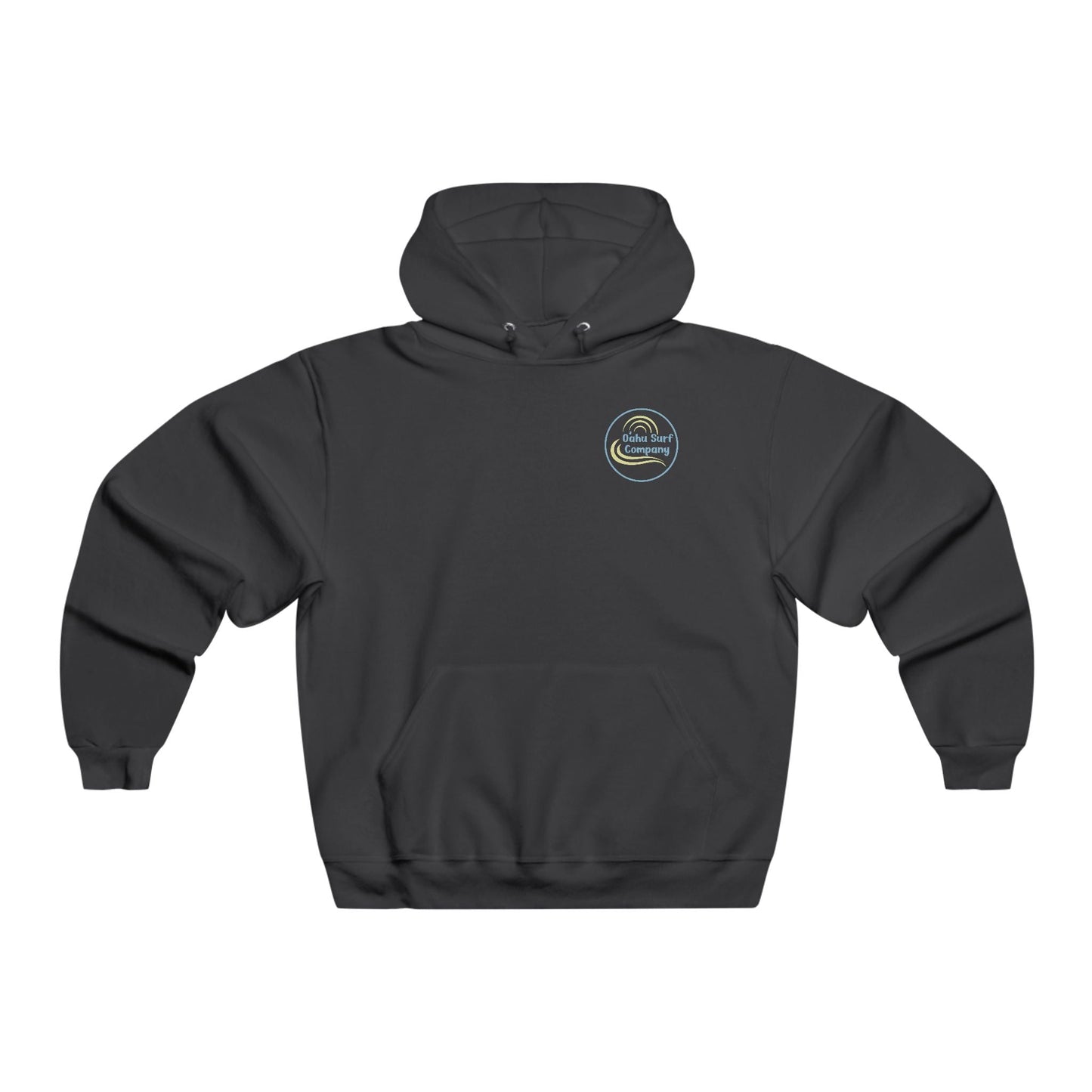 Hawaii Surf Hoodie – Hawaiian Surf Sweatshirt with Island Style Wave and Sea Turtle Design - O'ahu Surf Company