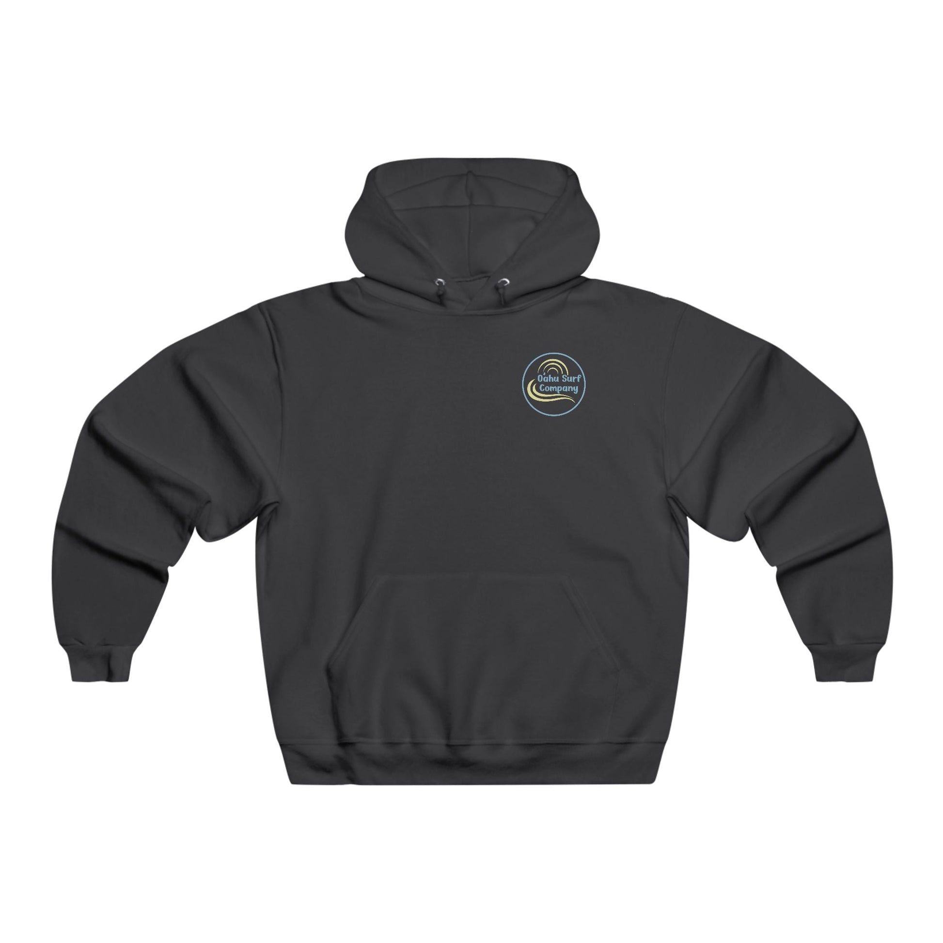 Hawaii Surf Hoodie – Hawaiian Surf Sweatshirt with Island Style Wave and Sea Turtle Design - O'ahu Surf Company