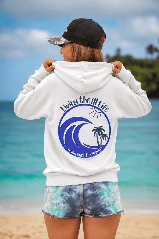 Hawaii Surf Hoodie – Living the HI Life - O'ahu Surf Company