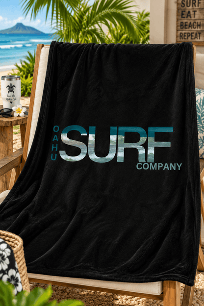 Hawaii Surf Throw Blanket - O'ahu Surf Company