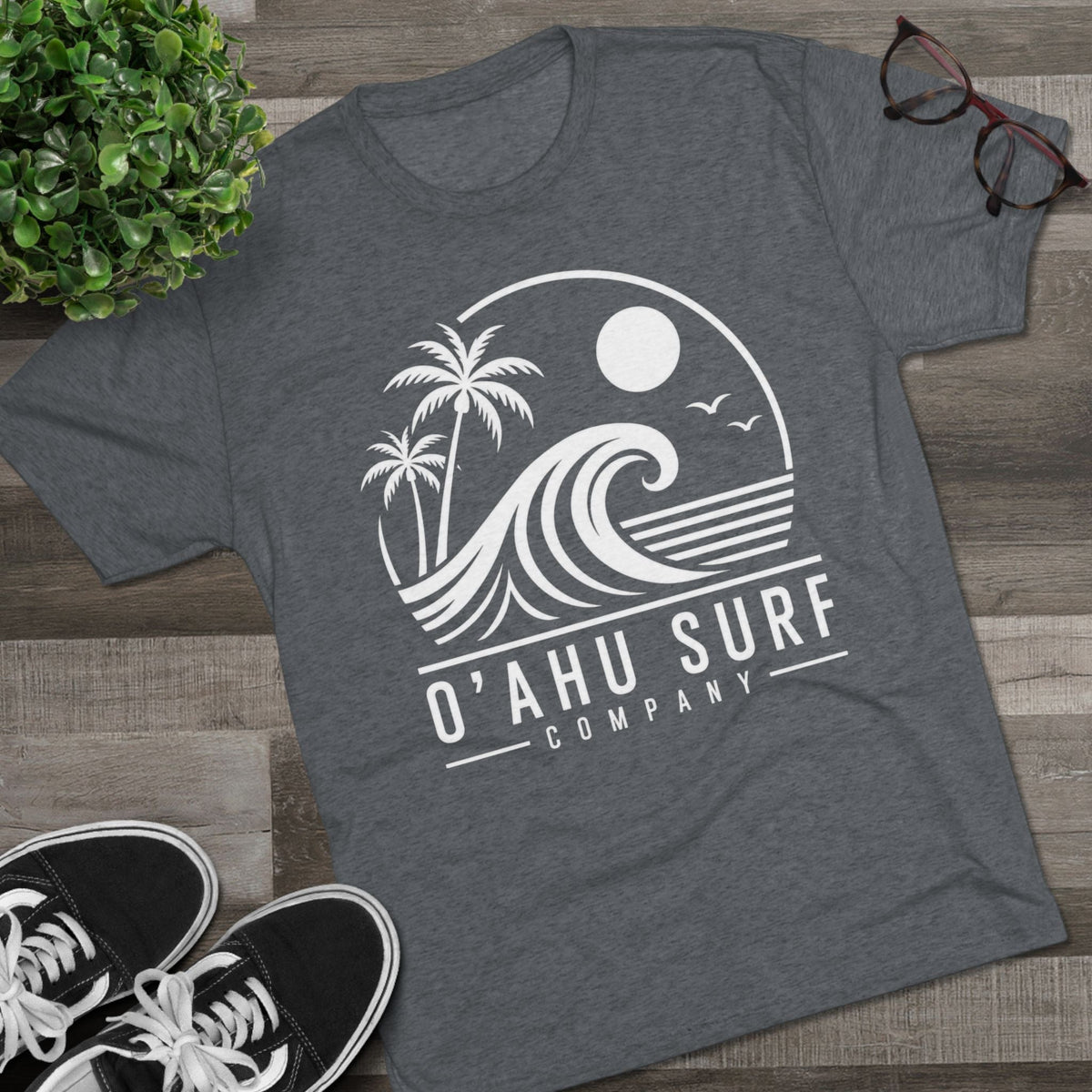 Hawaii Surf Tri-Blend T-Shirt - O'ahu Surf Company