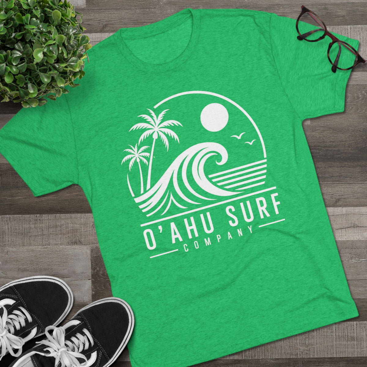 Hawaii Surf Tri-Blend T-Shirt - O'ahu Surf Company