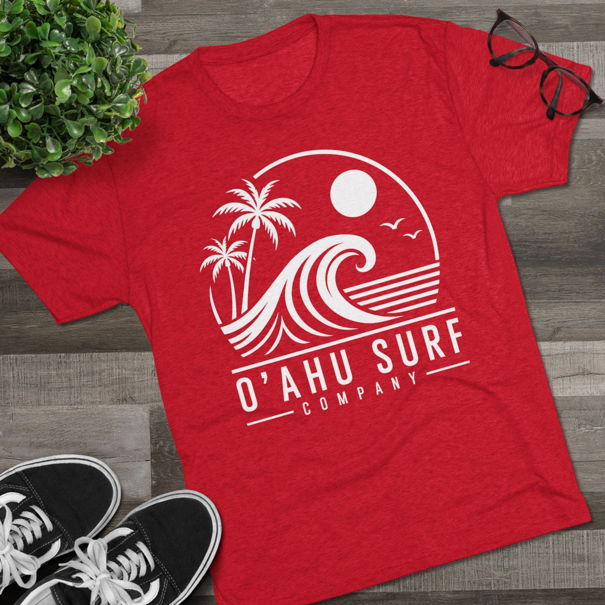 Hawaii Surf Tri-Blend T-Shirt - O'ahu Surf Company