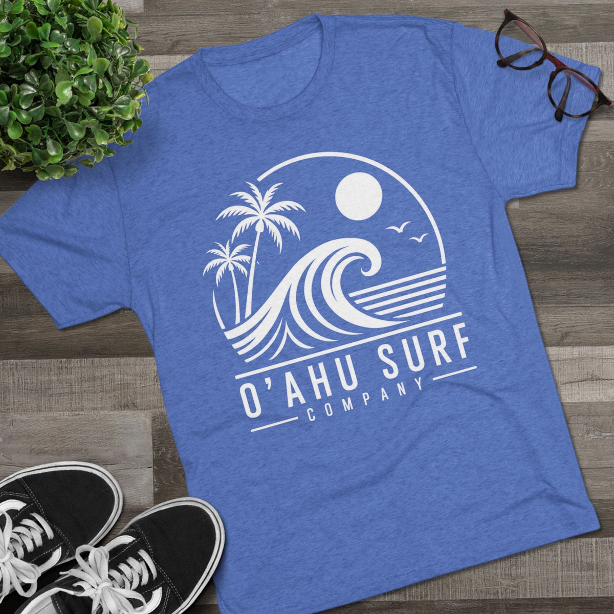 Hawaii Surf Tri-Blend T-Shirt - O'ahu Surf Company