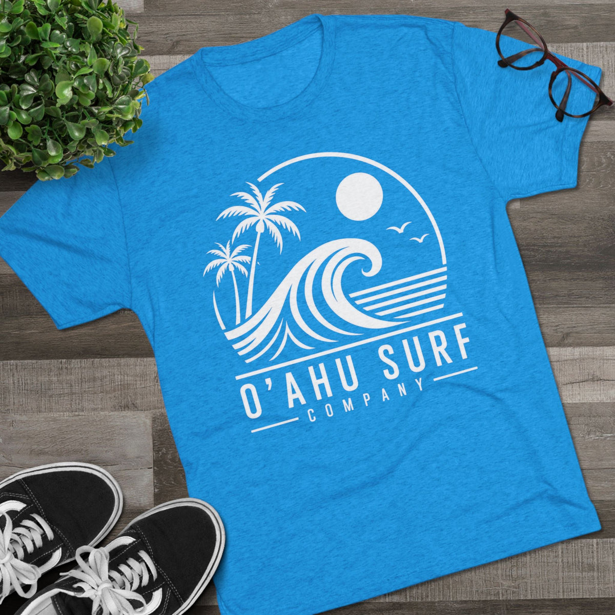 Hawaii Surf Tri-Blend T-Shirt - O'ahu Surf Company