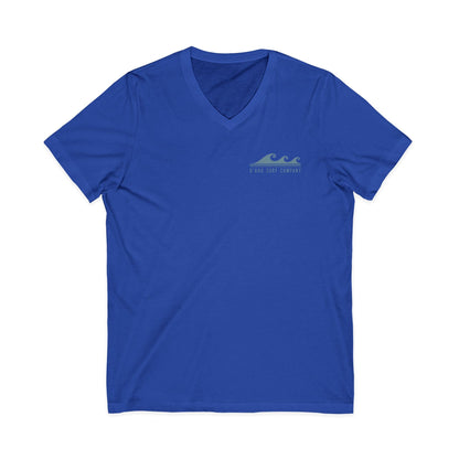 Hawaii Surf V-Neck T-Shirt | Backflip Off the Moon - O'ahu Surf Company
