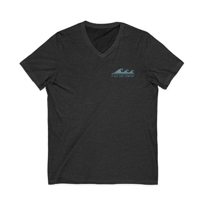 Hawaii Surf V-Neck T-Shirt | Backflip Off the Moon - O'ahu Surf Company