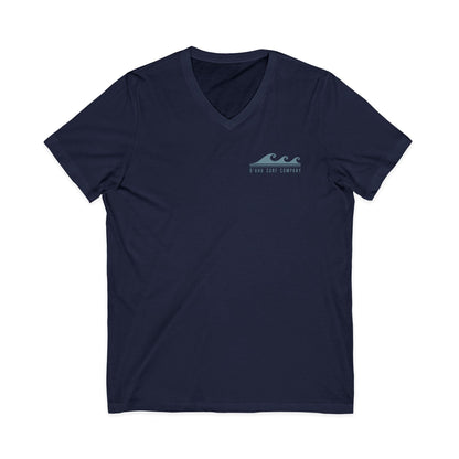 Hawaii Surf V-Neck T-Shirt | Backflip Off the Moon - O'ahu Surf Company