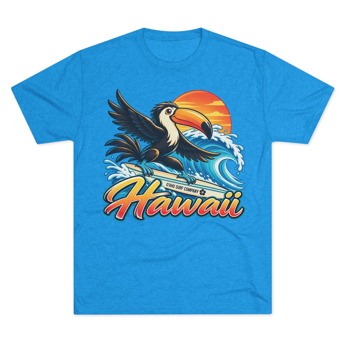 Hawaii Surfing Toucan T-Shirt - O'ahu Surf Company
