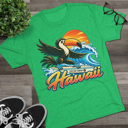 Hawaii Surfing Toucan T-Shirt - O'ahu Surf Company