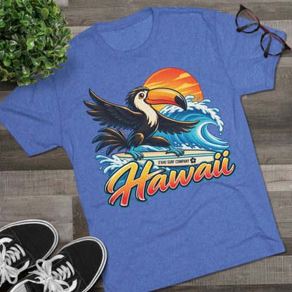 Hawaii Surfing Toucan T-Shirt - O'ahu Surf Company