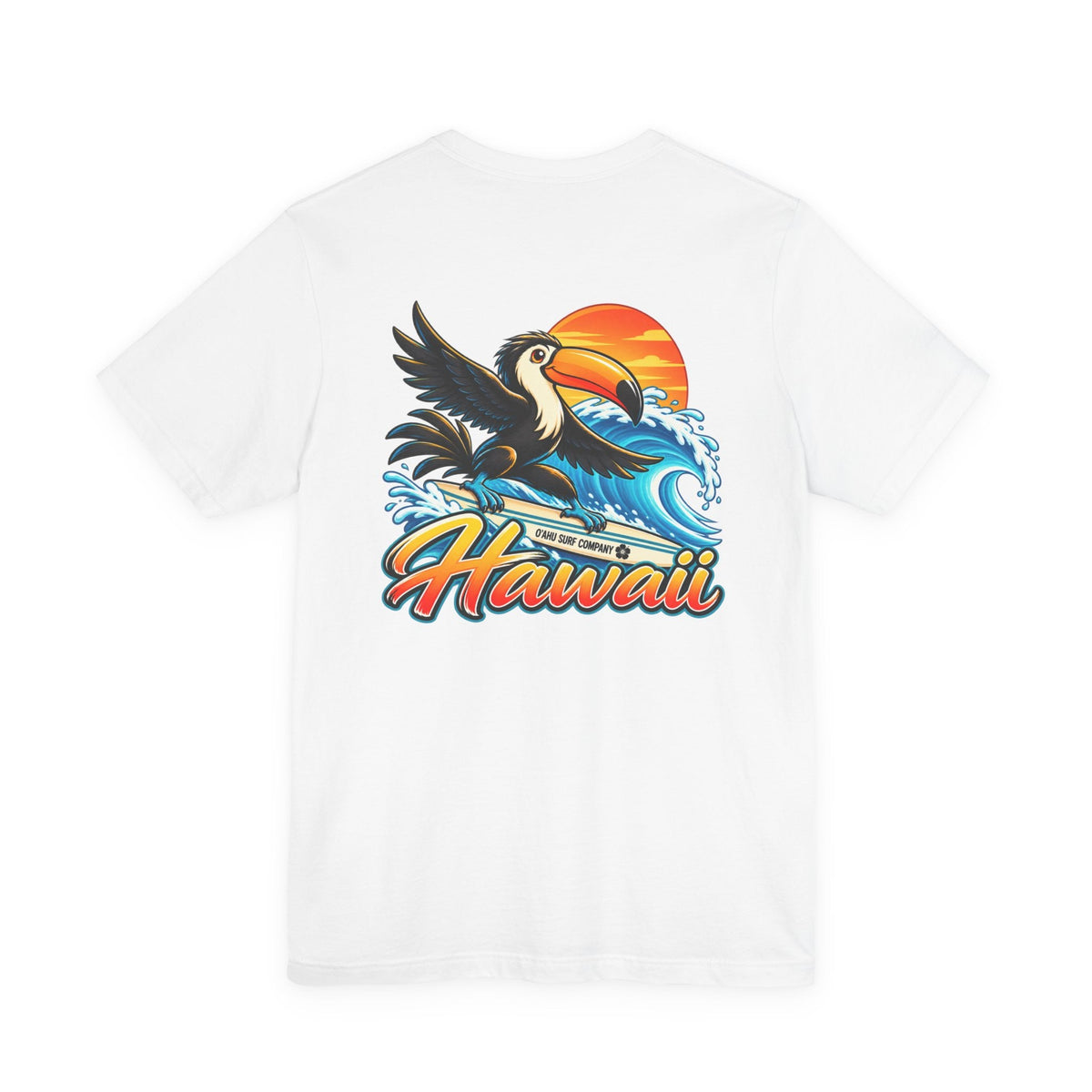 Hawaii Surfing Toucan T-Shirt - O'ahu Surf Company