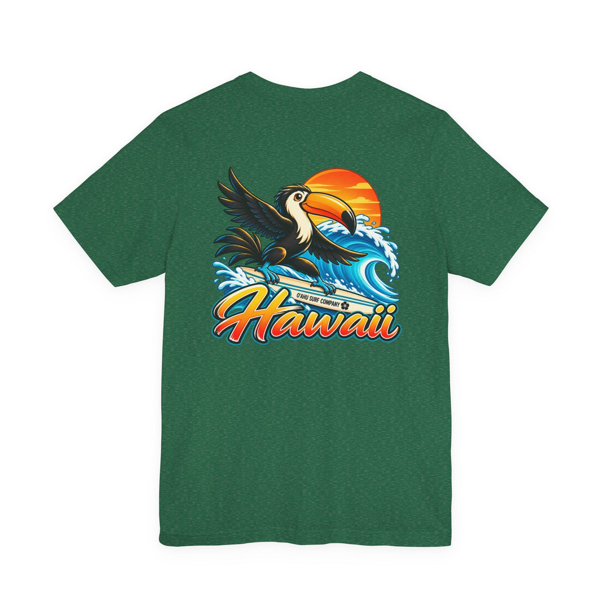 Hawaii Surfing Toucan T-Shirt - O'ahu Surf Company