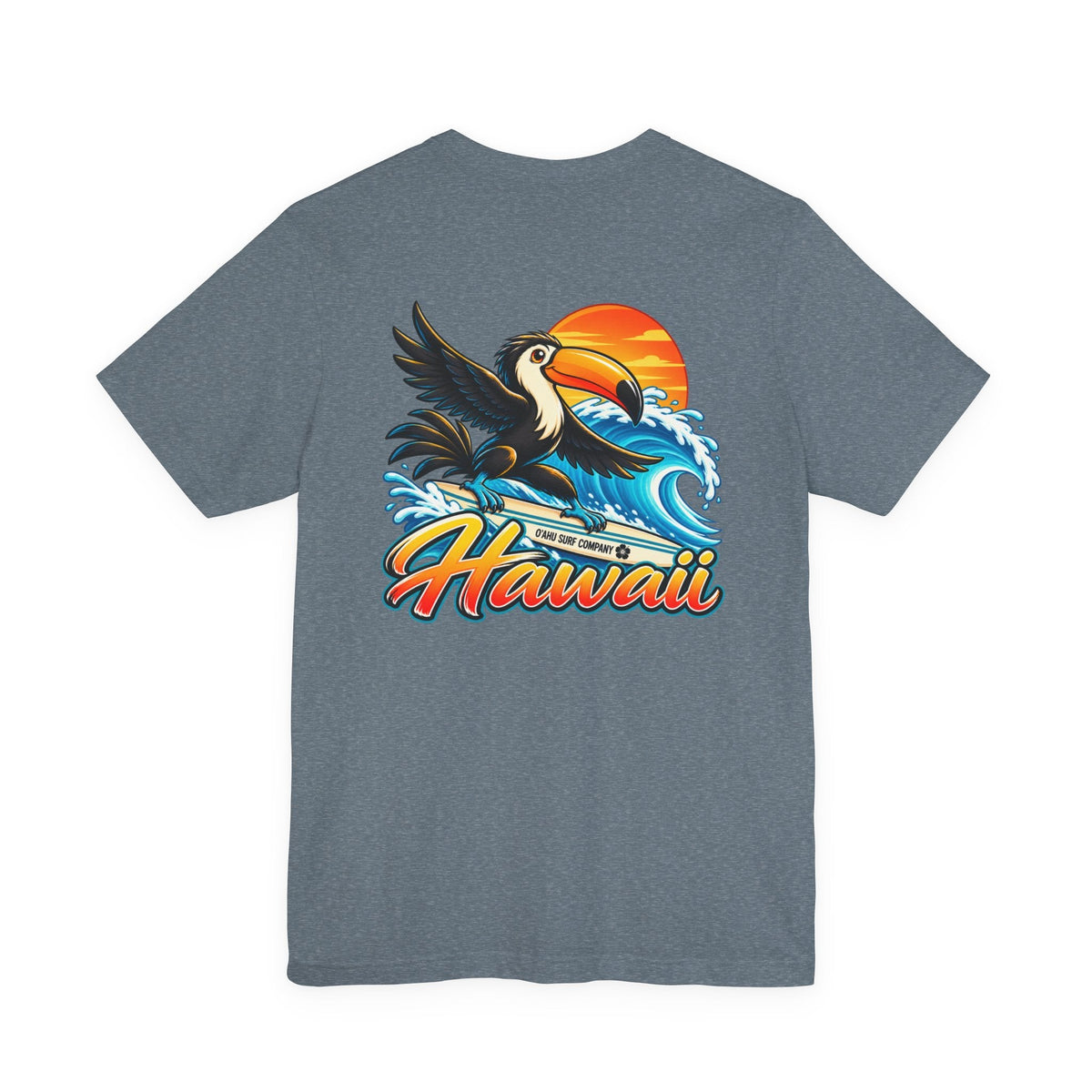 Hawaii Surfing Toucan T-Shirt - O'ahu Surf Company