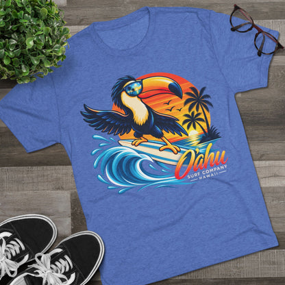 Hawaii Surfing Toucan Unisex T-Shirt - O'ahu Surf Company