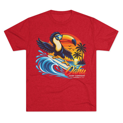 Hawaii Surfing Toucan Unisex T-Shirt - O'ahu Surf Company