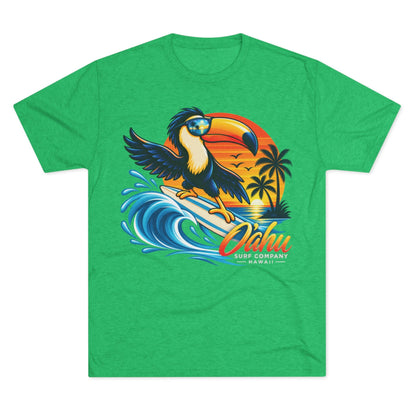 Hawaii Surfing Toucan Unisex T-Shirt - O'ahu Surf Company