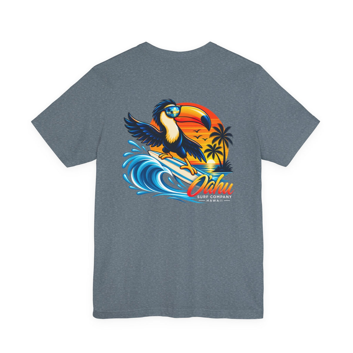 Hawaii Toucan Surfer T-Shirt - O'ahu Surf Company