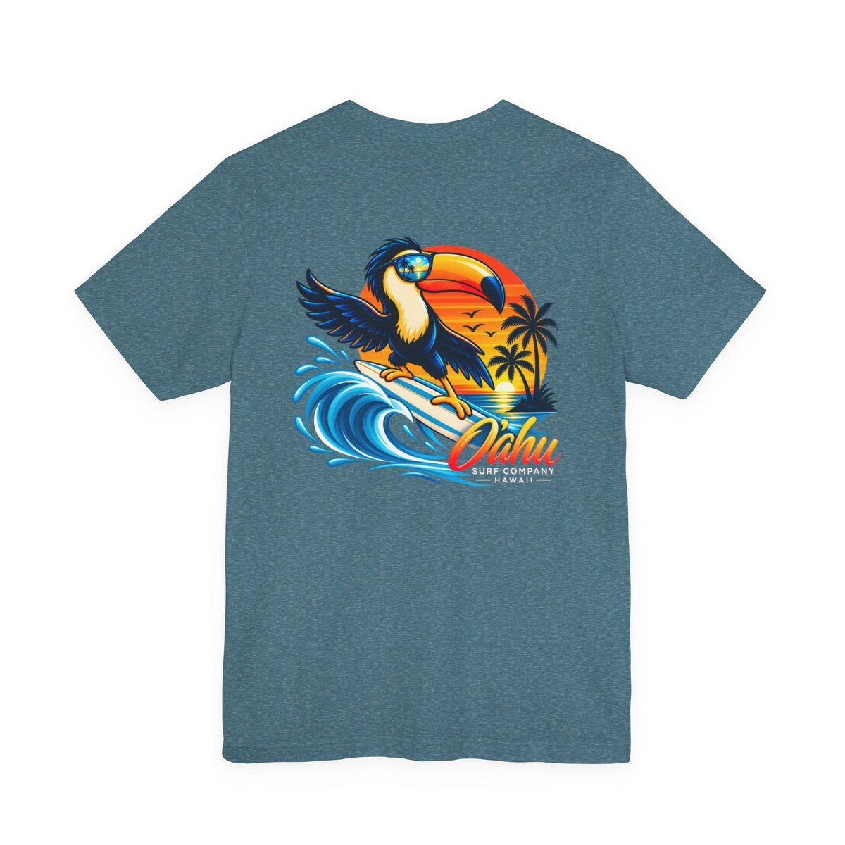 Hawaii Toucan Surfer T-Shirt - O'ahu Surf Company