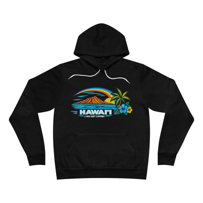 Hawaii Tropical Sunset Hoodie – Oahu Surf Pullover Sweatshirt - O'ahu Surf Company