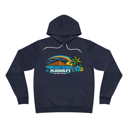 Hawaii Tropical Sunset Hoodie – Oahu Surf Pullover Sweatshirt - O'ahu Surf Company