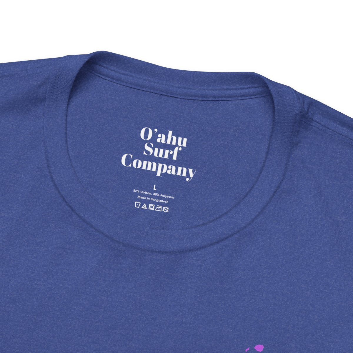 Hawaiian Island Ocean Wave Custom T-shirt - O'ahu Surf Company