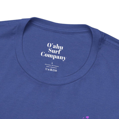 Hawaiian Island Ocean Wave Custom T-shirt - O'ahu Surf Company