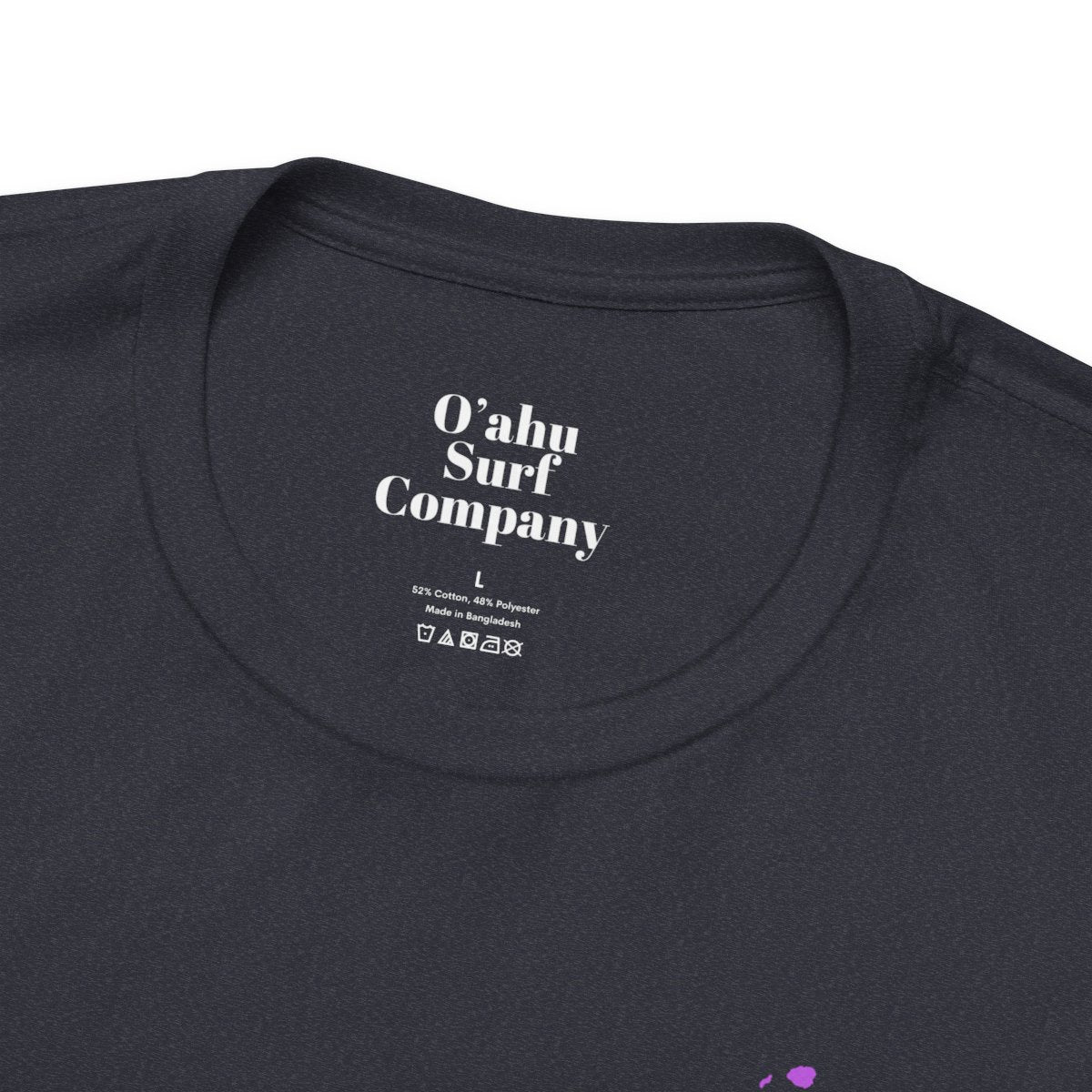 Hawaiian Island Ocean Wave Custom T-shirt - O'ahu Surf Company