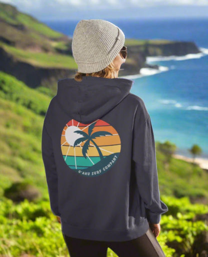 Hawaiian Island Rainbow Colors Women's Unisex Hoodie Sweatshirt - O'ahu Surf Company