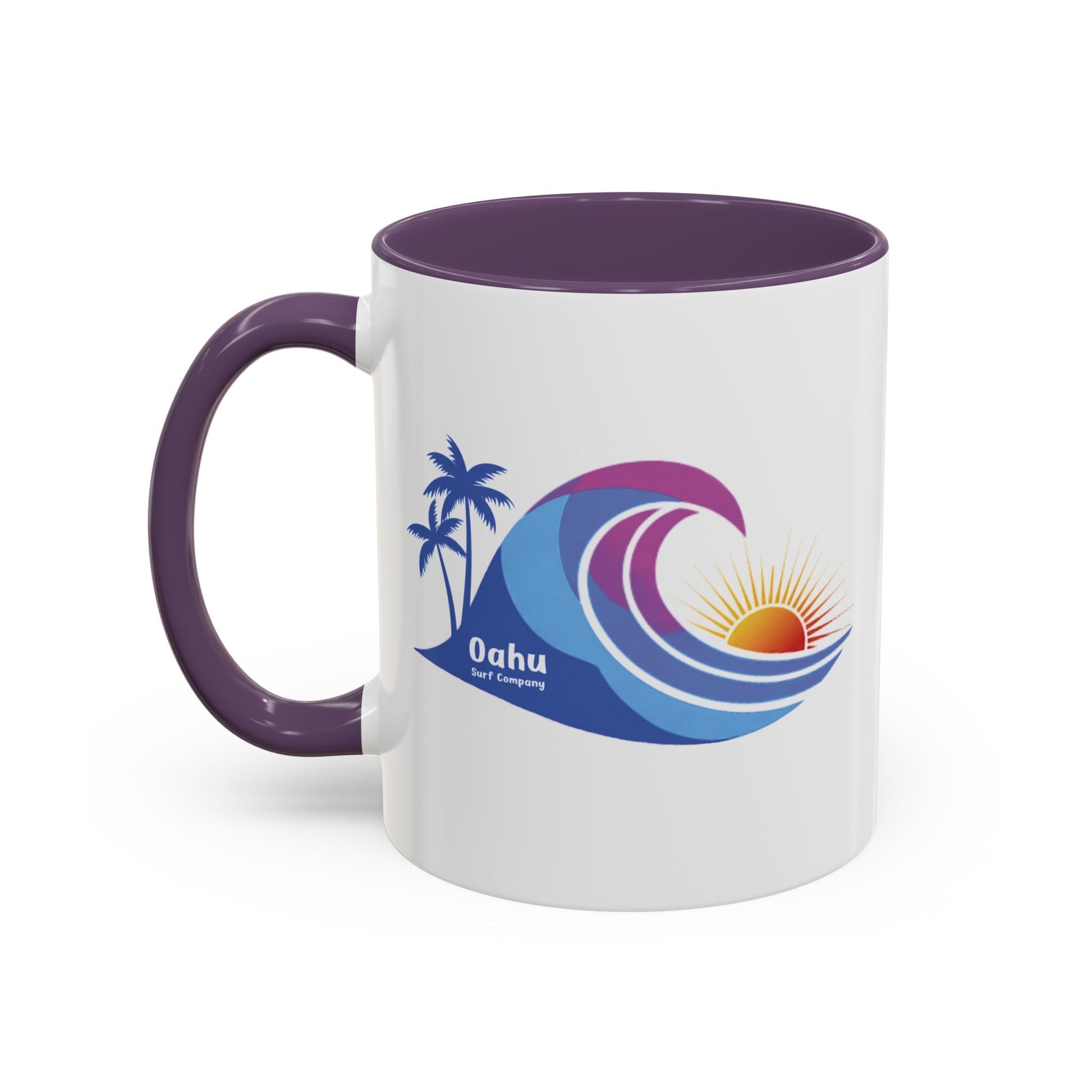 Hawaiian Island Style Coffee Mug 11oz Beach House Decor Tropical Island Theme Cup - O'ahu Surf Company