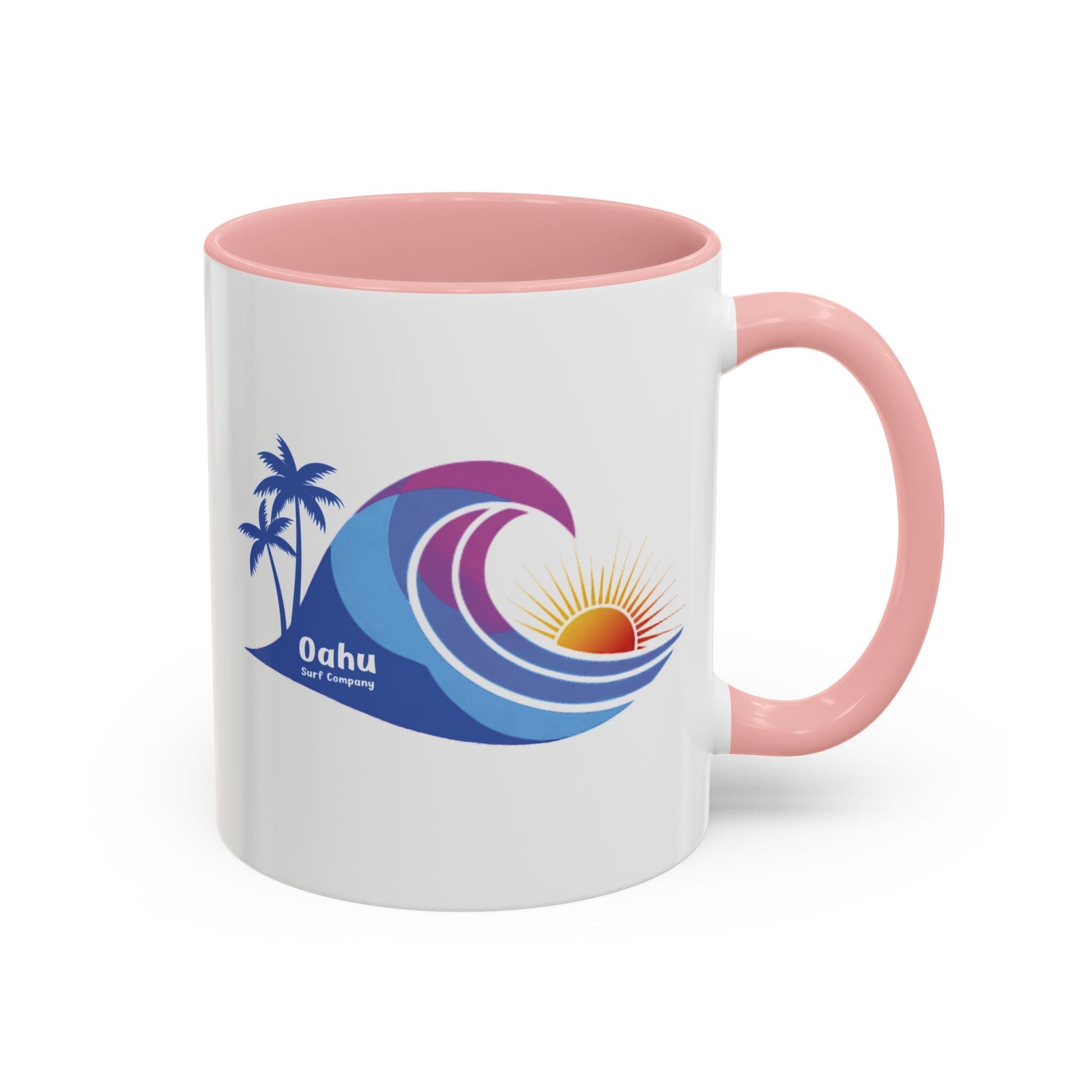 Hawaiian Island Style Coffee Mug 11oz Beach House Decor Tropical Island Theme Cup - O'ahu Surf Company