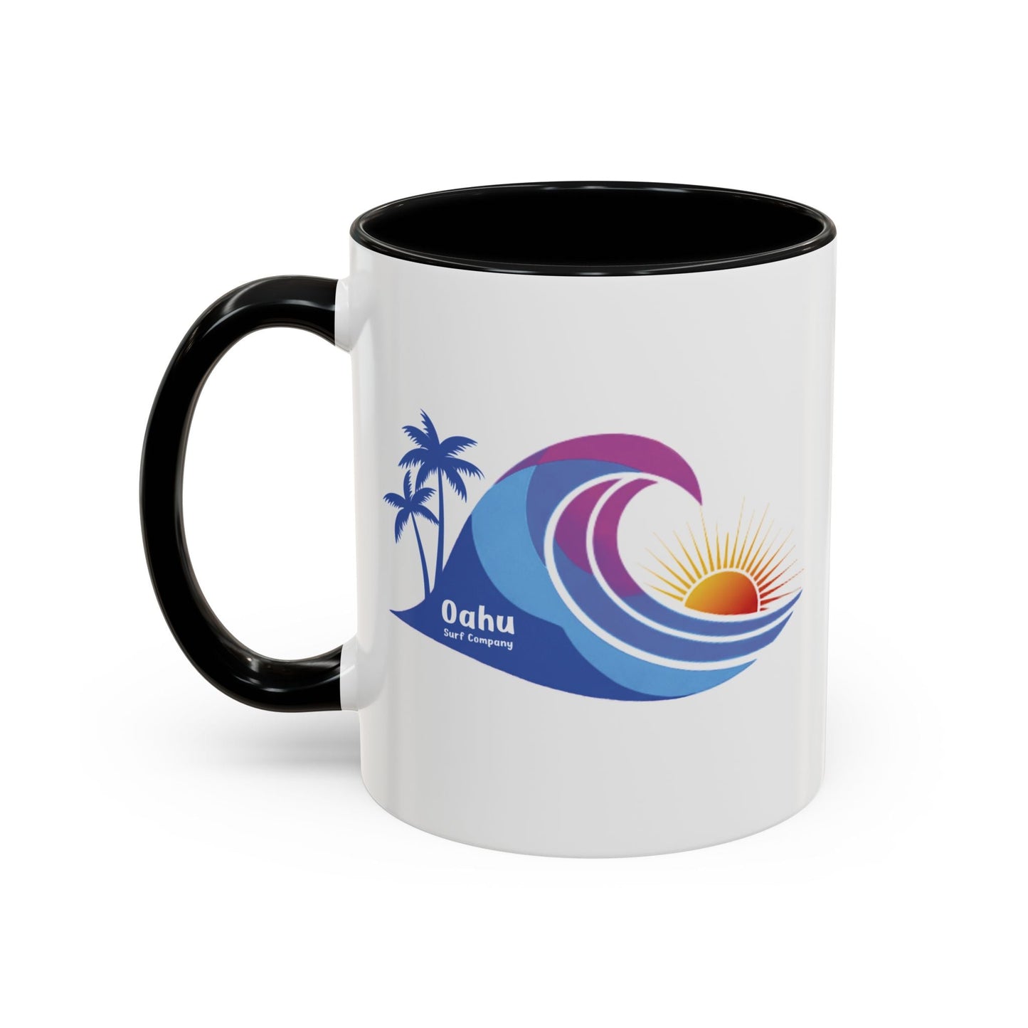 Hawaiian Island Style Coffee Mug 11oz Beach House Decor Tropical Island Theme Cup - O'ahu Surf Company