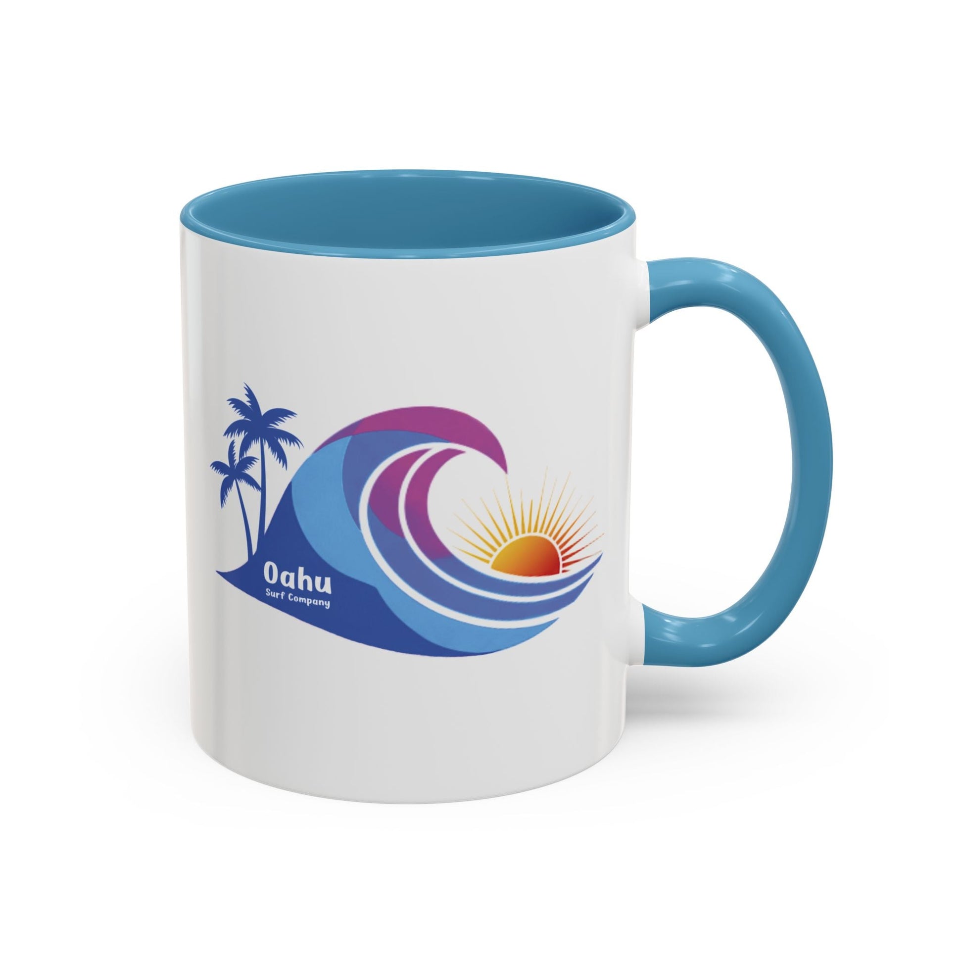 Hawaiian Island Style Coffee Mug 11oz Beach House Decor Tropical Island Theme Cup - O'ahu Surf Company