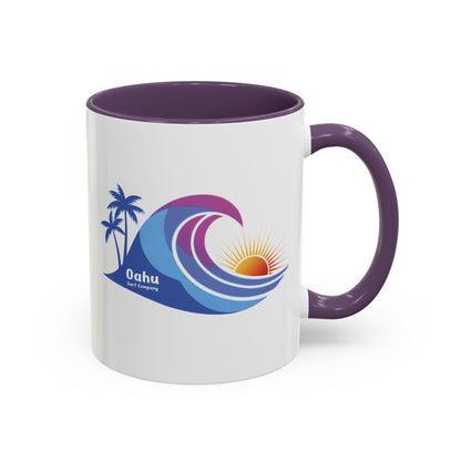 Hawaiian Island Style Coffee Mug 11oz Beach House Decor Tropical Island Theme Cup - O'ahu Surf Company