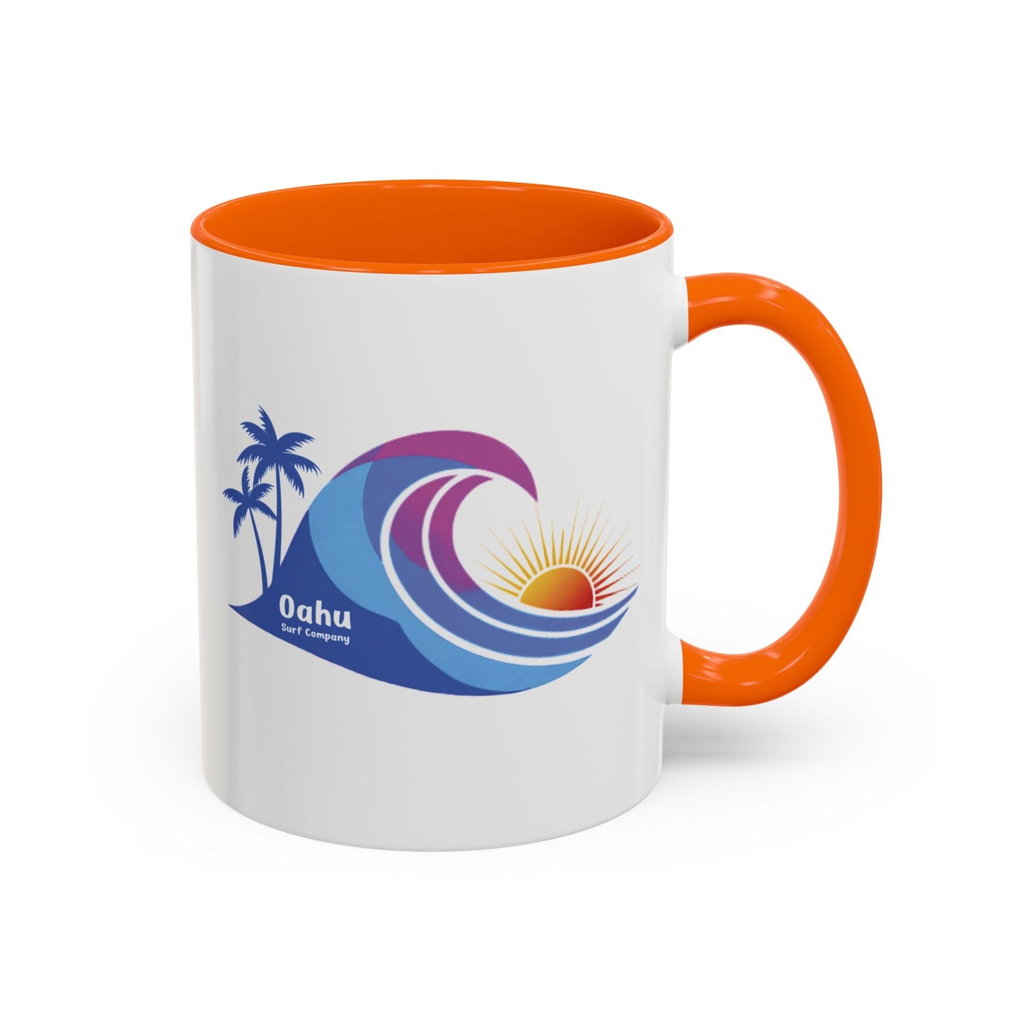 Hawaiian Island Style Coffee Mug 11oz Beach House Decor Tropical Island Theme Cup - O'ahu Surf Company