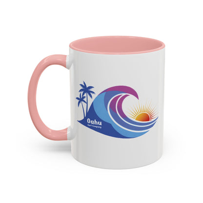 Hawaiian Island Style Coffee Mug 11oz Beach House Decor Tropical Island Theme Cup - O'ahu Surf Company