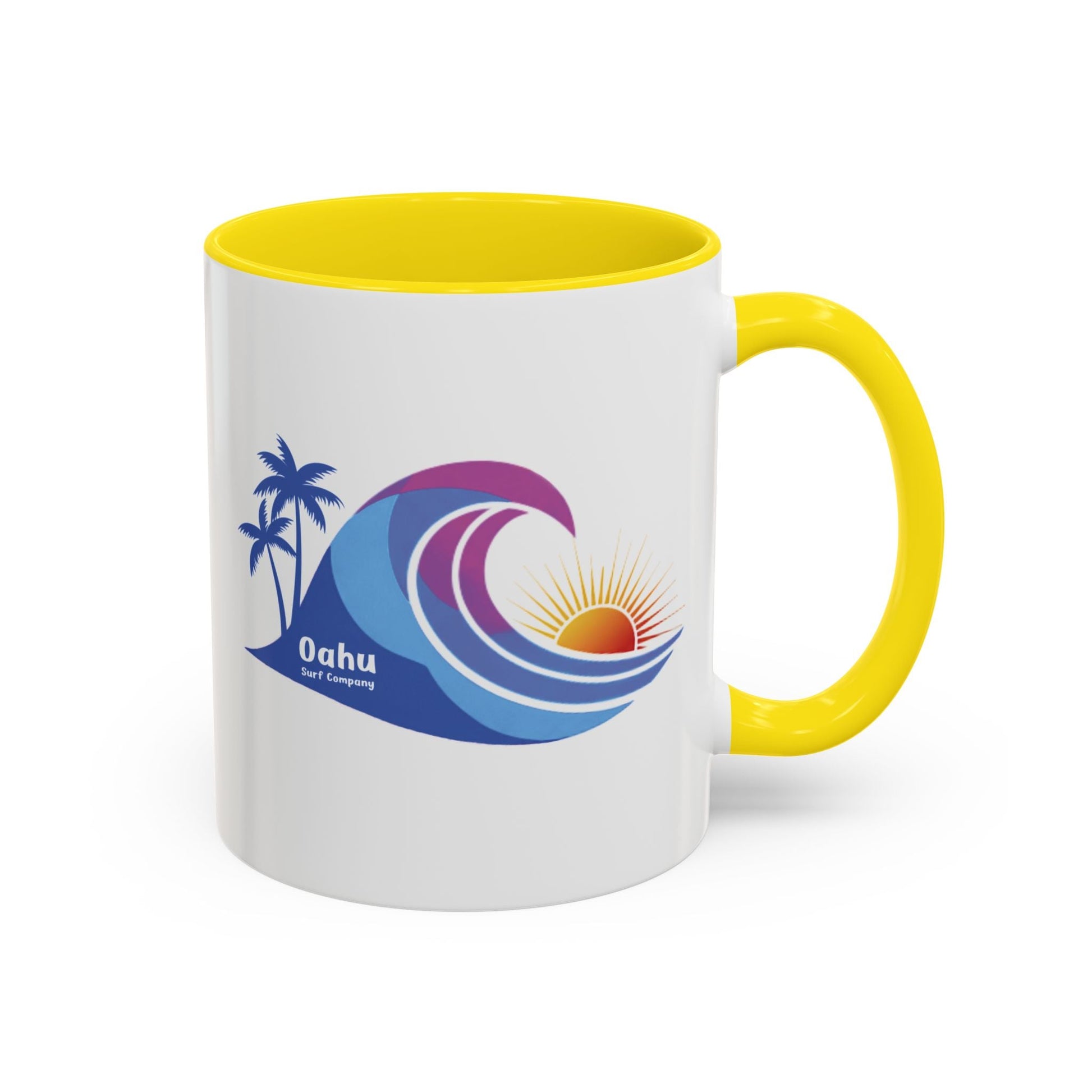Hawaiian Island Style Coffee Mug 11oz Beach House Decor Tropical Island Theme Cup - O'ahu Surf Company