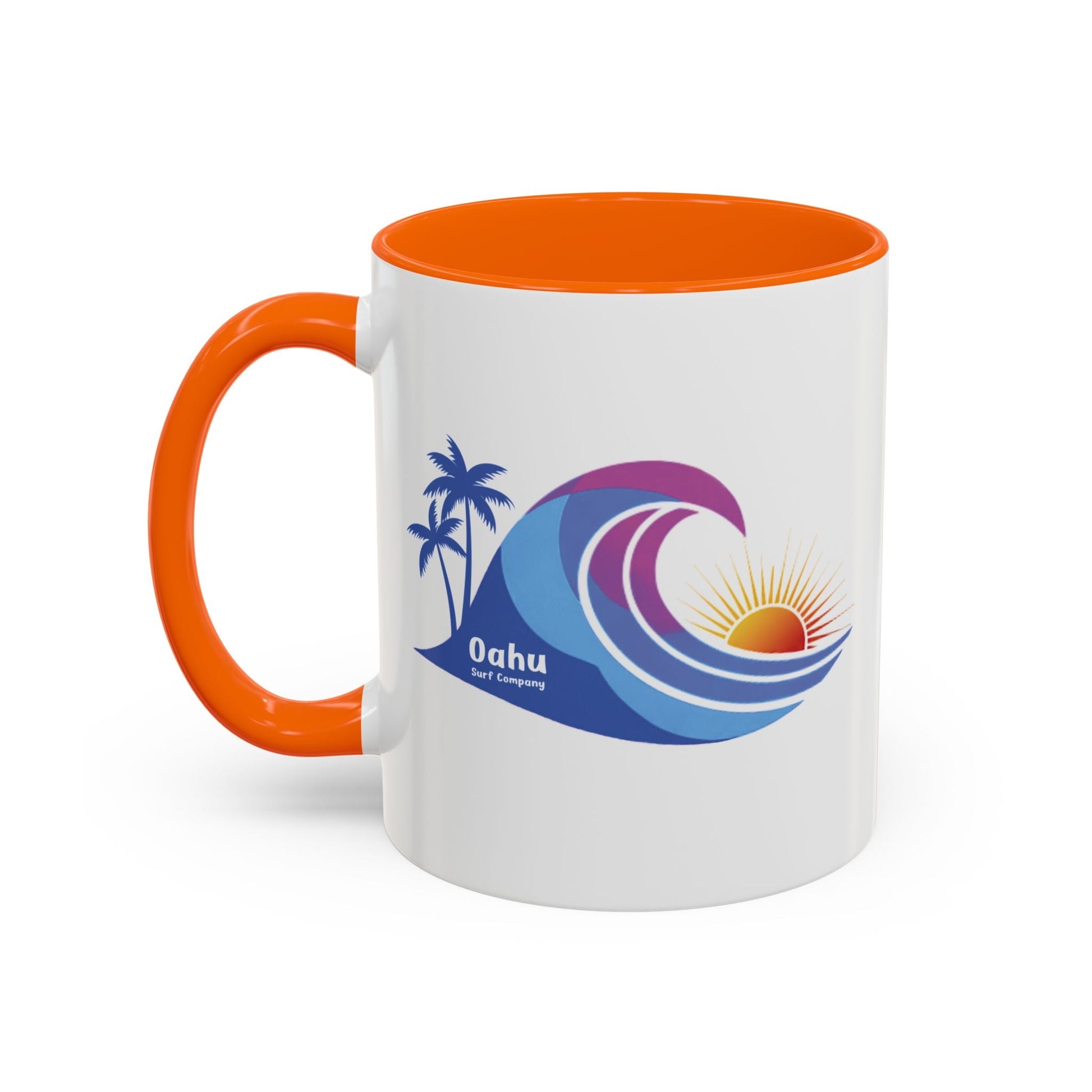 Hawaiian Island Style Coffee Mug 11oz Beach House Decor Tropical Island Theme Cup - O'ahu Surf Company