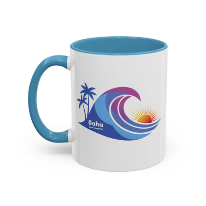 Hawaiian Island Style Coffee Mug 11oz Beach House Decor Tropical Island Theme Cup - O'ahu Surf Company