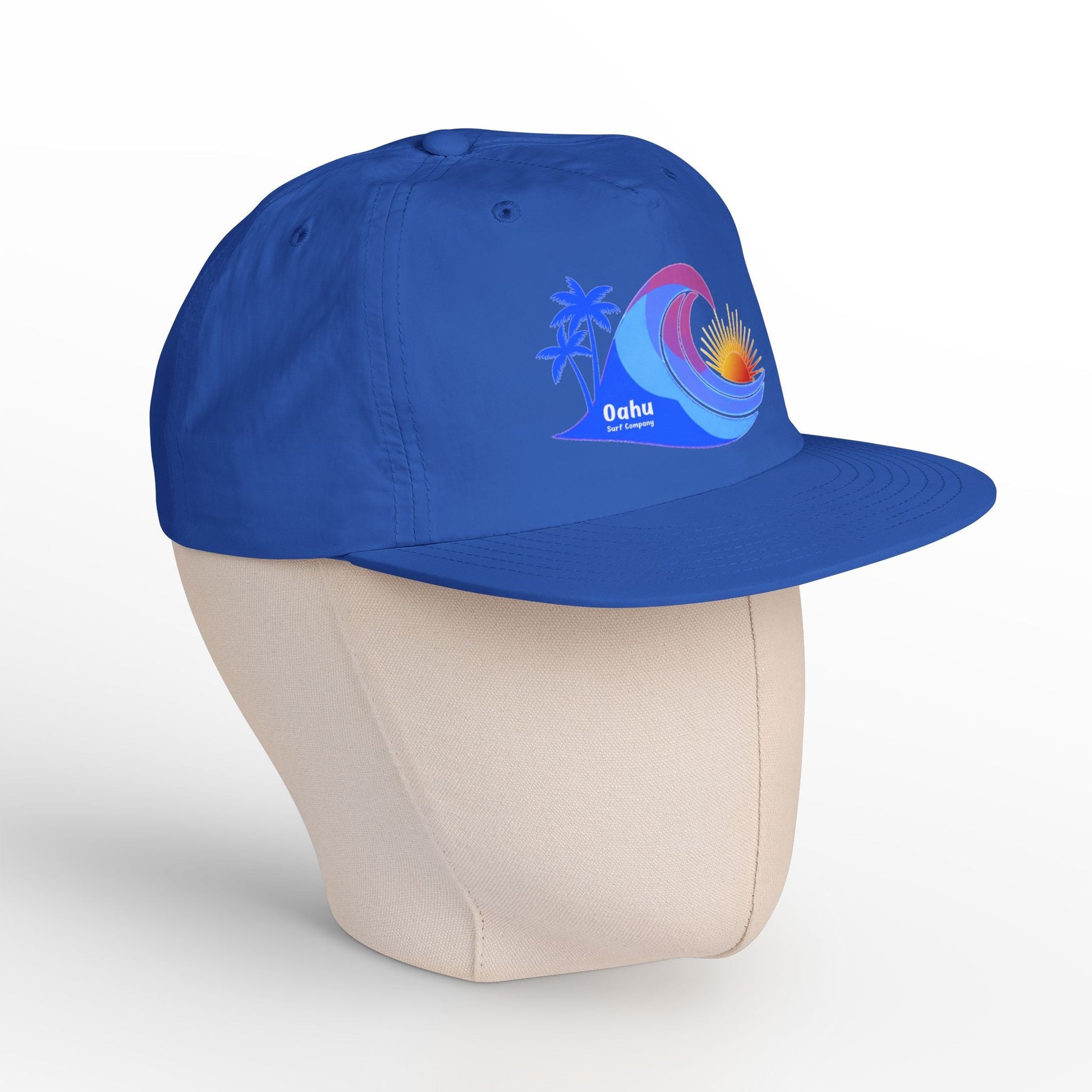 Hawaiian Island Wave Lightweight Quick Dry Hat - O'ahu Surf Company