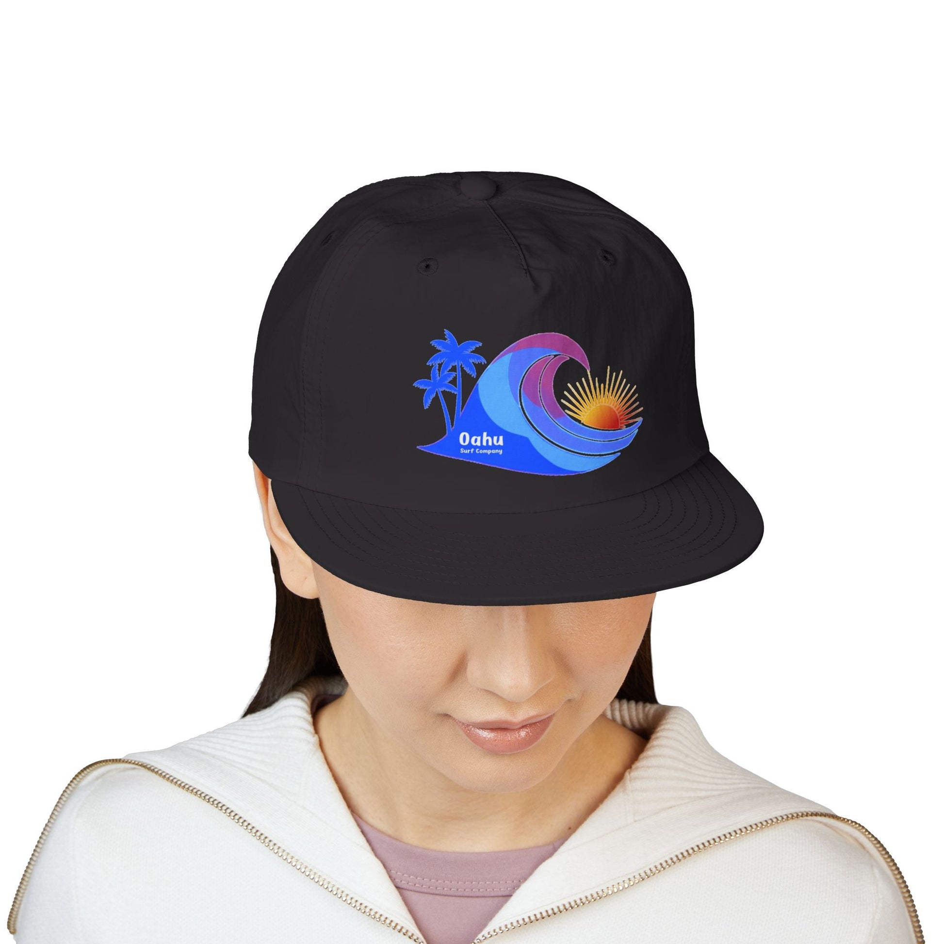 Hawaiian Island Wave Lightweight Quick Dry Hat - O'ahu Surf Company