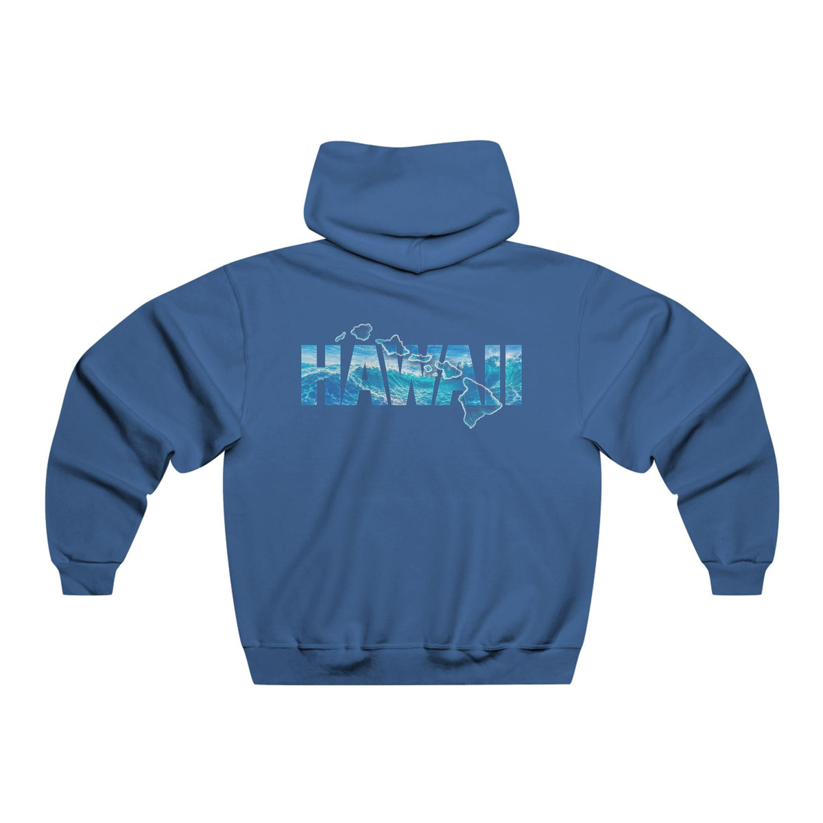 Hawaiian Islands Hoodie Sweatshirt - Ocean Surf Style - O'ahu Surf Company