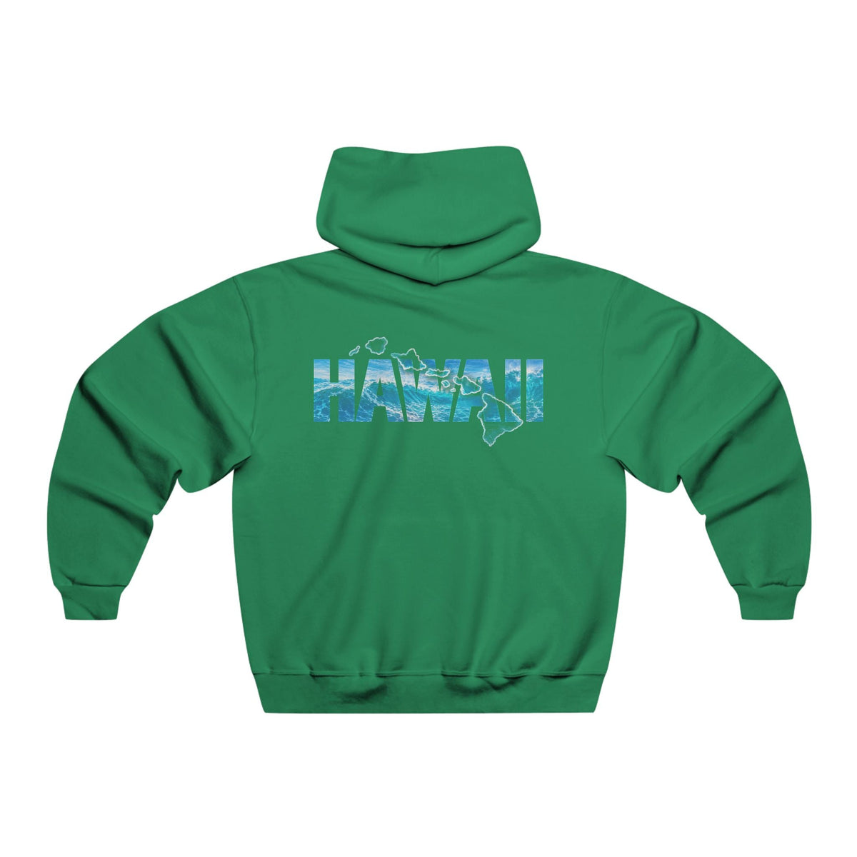 Hawaiian Islands Hoodie Sweatshirt - Ocean Surf Style - O'ahu Surf Company