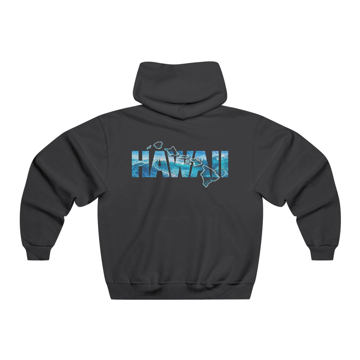 Hawaiian Islands Hoodie Sweatshirt - Ocean Surf Style - O'ahu Surf Company
