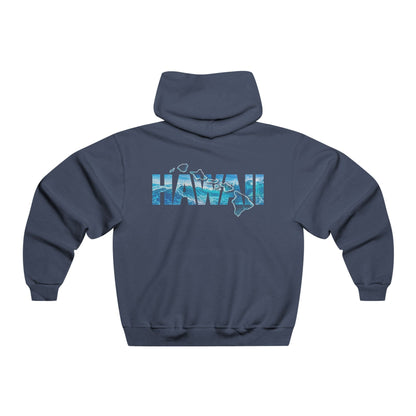 Hawaiian Islands Hoodie Sweatshirt - Ocean Surf Style - O'ahu Surf Company