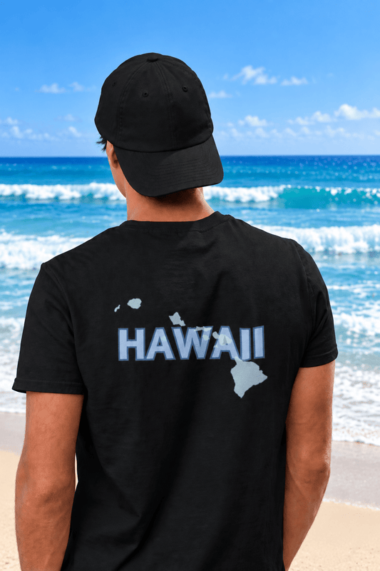 Hawaiian Islands Oahu Hawaii T-shirt - O'ahu Surf Company